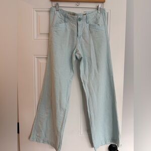 Pilcro and Letterpress linen pants size 6
